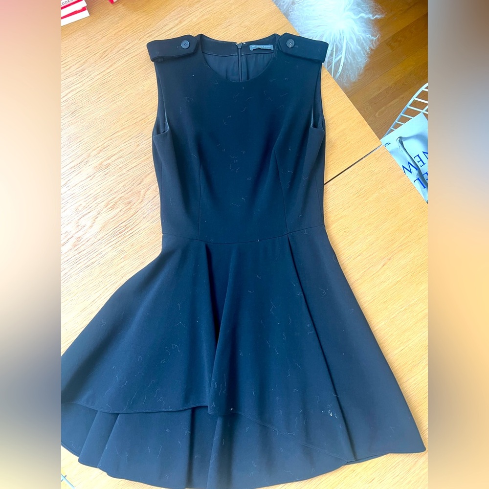 Alexander McQueen vintage black dress